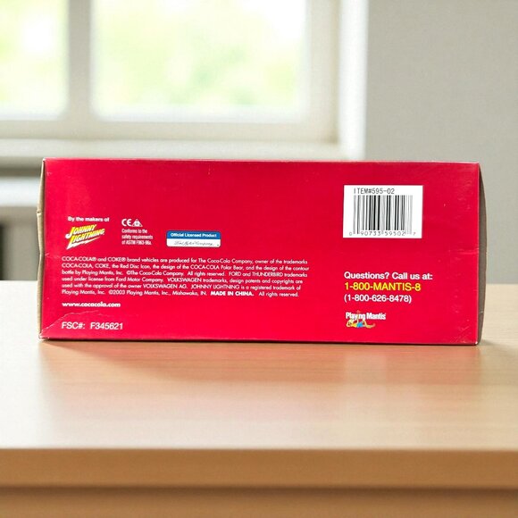 NEW Johnny Lightning 1:64 Coca Cola Set of 3 Poster Car Collection VW Ford - Picture 4 of 4